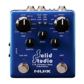 Pedal De Efecto Nux Solid Studio Nss-5  Azul