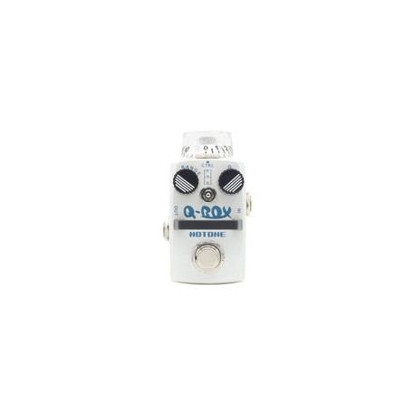 Hotone Saw-1 Q-box Pedal Efecto Filtro Auto Wah P/ Guitarra Color Blanco