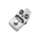 Hotone Saw-1 Q-box Pedal Efecto Filtro Auto Wah P/ Guitarra Color Blanco