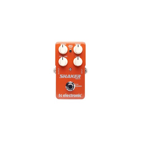 Shaker Vibrato Tc Electronic Pedal De Efectos Para Guitarra Color Naranja