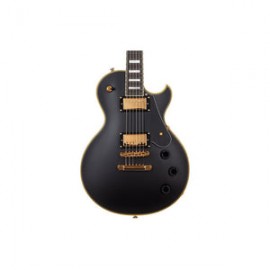 Schecter Solo-ii Custom Guitarra Eléctrica Negro Satinado Orientación De La Mano Diestro