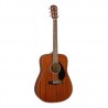 Guitarra Acústica Fender Classic Design Cd-60s All-mahogany 097-0110-022 Para Diestros Natural Brillante