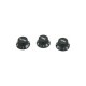 Set De Perillas P/stratocaster Negro Dimarzio Dm2111 Blk