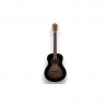 Guitarra Acústica Washburn Bella Tono Novo S9 Para Diestros Gloss Charcoal Burst Satin