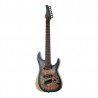 Guitarra Eléctrica Schecter Reaper-7 Multiscale De Fresno Satin Sky Burst Satin Con Diapasón De Ébano