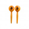 Par De Maracas Color Ámbar Forma Oval Meinl Mwm2am