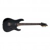 Guitarra Eléctrica Schecter Sgr Banshee-6 De Tilo Gloss Black Con Diapasón De Palo De Rosa