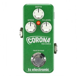 Pedal De Efecto Tc Electronic Corona Mini Chorus  Verde