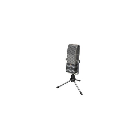 Behringer Bv44 Micrófono Vintage Broadcast Usb Para Estudio Color Plateado