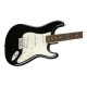 Guitarra Eléctrica Fender Player Stratocaster De Aliso 2010 Black Brillante Con Diapasón De Granadillo Brasileño