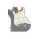 Guitarra Eléctrica Fender Player Stratocaster De Aliso Silver Brillante Con Diapasón De Granadillo Brasileño