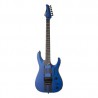 Guitarra Eléctrica Schecter Banshee Gt Fr De Caoba Satin Trans Blue Con Diapasón De Ébano