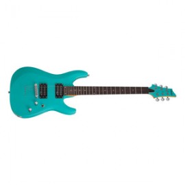 Guitarra Electrica Schecter C-6 Deluxe Satin Aqua Saq