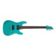 Guitarra Electrica Schecter C-6 Deluxe Satin Aqua Saq