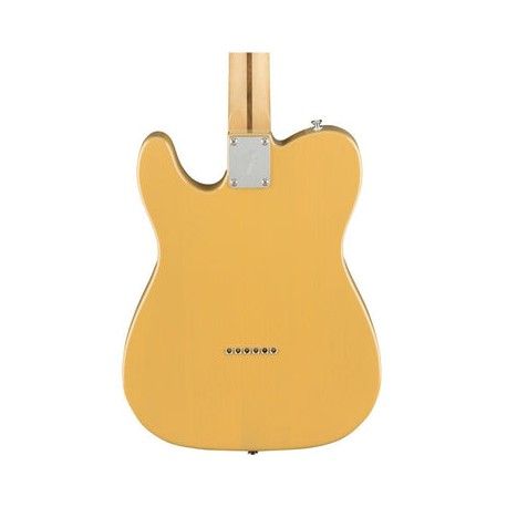 Guitarra Eléctrica Fender Player Telecaster De Aliso Butterscotch Blonde Brillante Con Diapasón De Arce