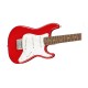 Guitarra Eléctrica Infantil Squier By Fender Mini Stratocaster De Álamo Dakota Red Brillante Con Diapasón De Laurel Indio