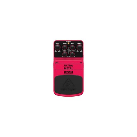 Pedal De Efecto Behringer Ultra Metal Um300  Rosa