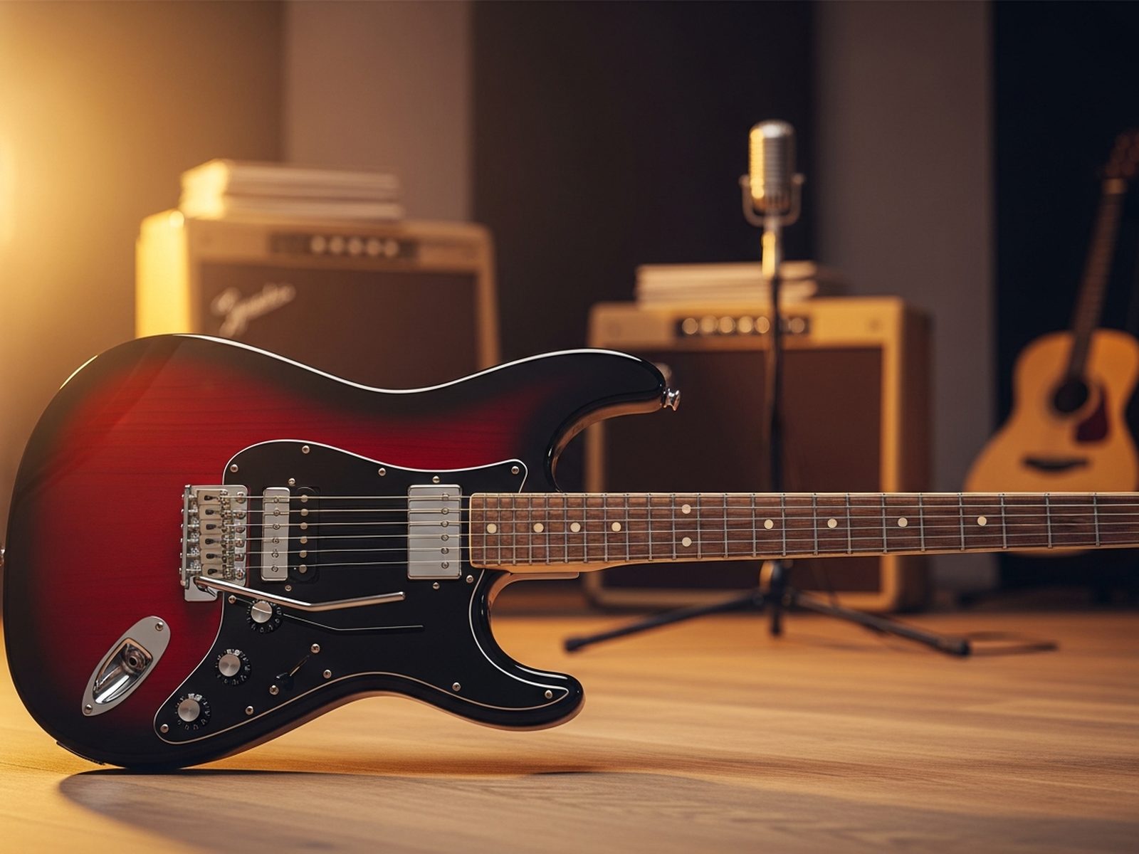 Guitarras eléctricas y acústicas